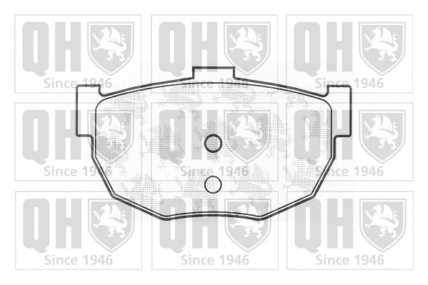 Brake Pad Set, disc brake (BP1154)