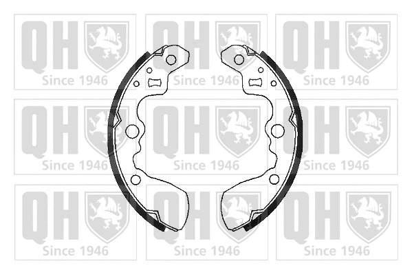 Brake Shoe Set (BS892)