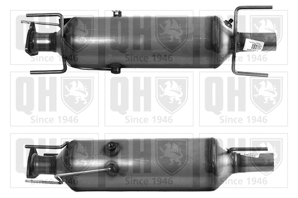 Soot/Particulate Filter, exhaust system (QDPF11038HP)