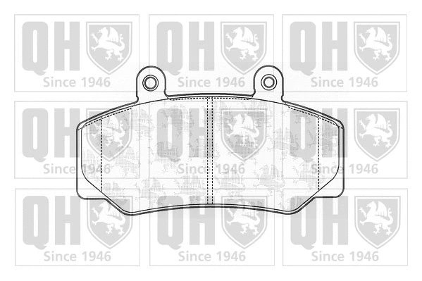 Brake Pad Set, disc brake (BP593)