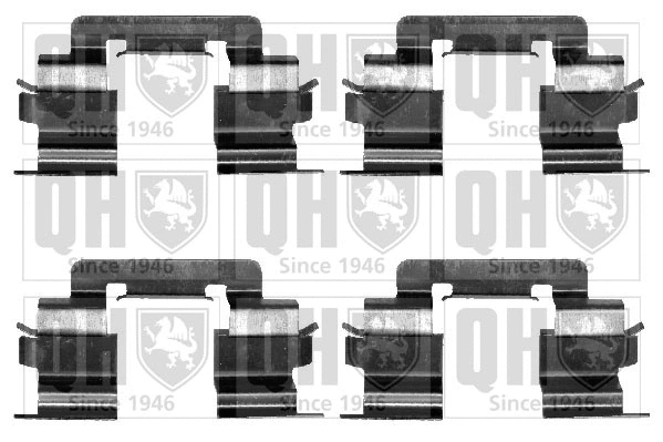 Accessory Kit, disc brake pad (BFK881)