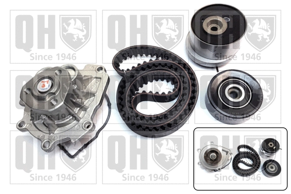 Water Pump & Timing Belt Kit (QBPK7560)