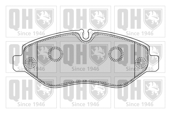 Brake Pad Set, disc brake (BP1631)
