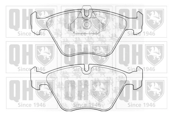 Brake Pad Set, disc brake (BP926)