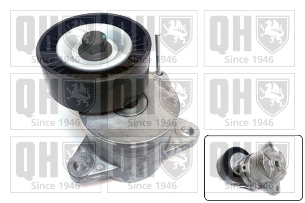 Tensioner Pulley, V-ribbed belt (QTA1640)