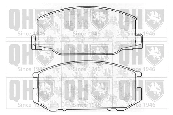 Brake Pad Set, disc brake (BP276)