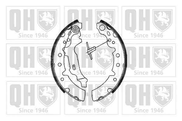 Brake Shoe Set (BS1124)