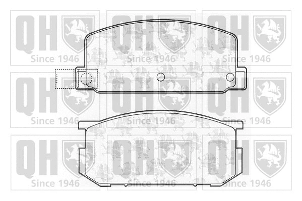 Brake Pad Set, disc brake (BP341)