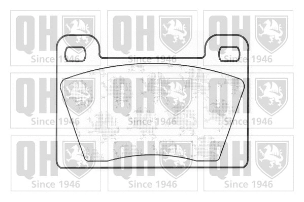 Brake Pad Set, disc brake (BP506)