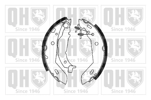 Brake Shoe Set (BS1043)