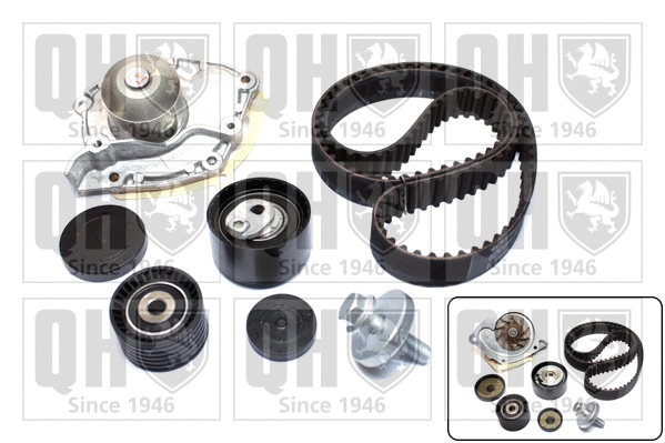 Water Pump & Timing Belt Kit (QBPK6760)