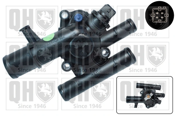 Thermostat, coolant (QTH591K)