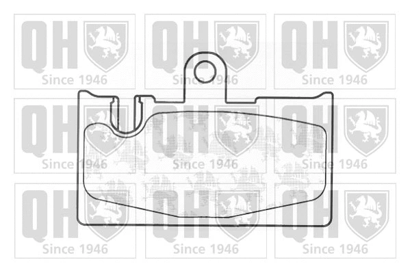 Brake Pad Set, disc brake (BP1296)