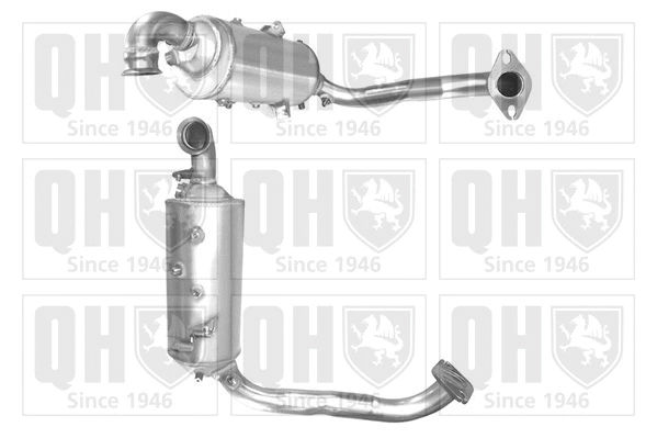 Soot/Particulate Filter, exhaust system (QDPF11162H)