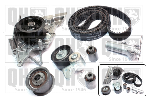 Water Pump & Timing Belt Kit (QBPK8110)