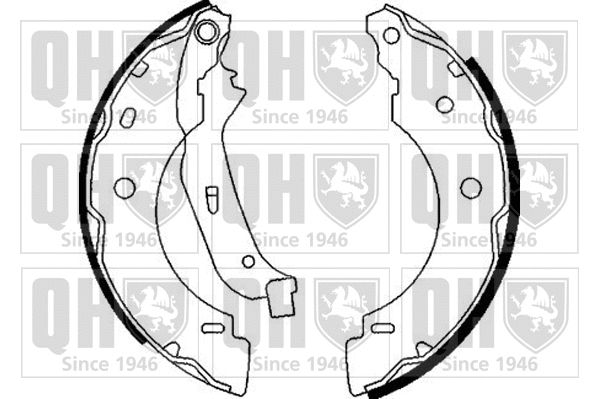 Brake Shoe Set (BS1034)