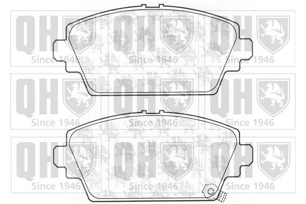 Brake Pad Set, disc brake (BP1092)