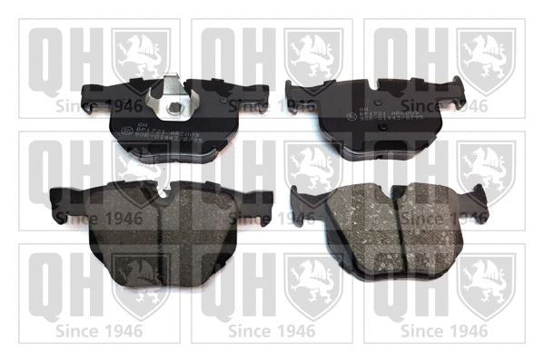 Brake Pad Set, disc brake (BP1721)