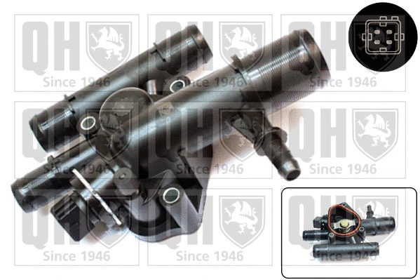 Thermostat, coolant (QTH503K)