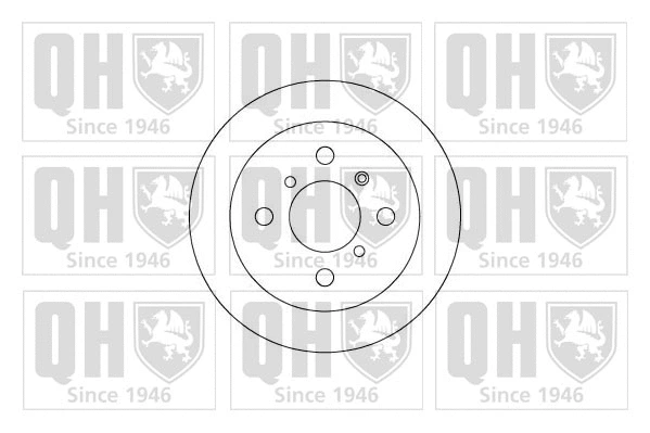 Brake Disc (BDC4595)