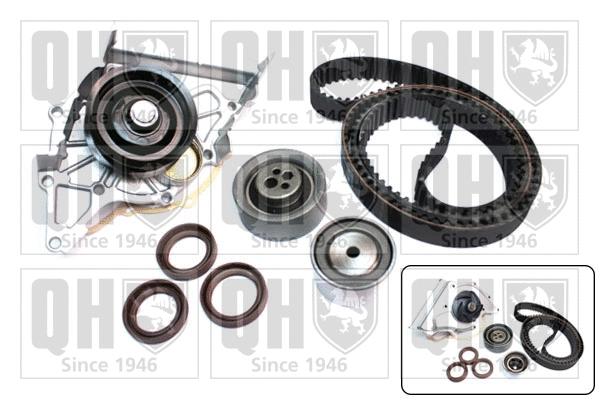 Water Pump & Timing Belt Kit (QBPK5640)