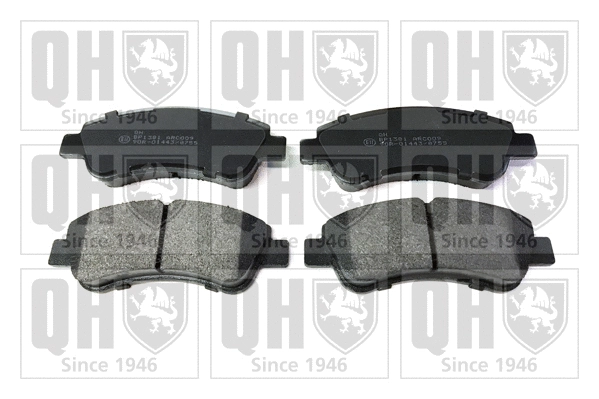 Brake Pad Set, disc brake (BP1381)