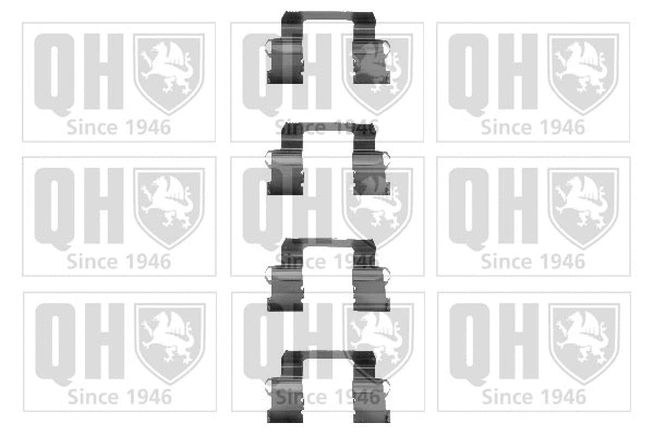 Accessory Kit, disc brake pad (BFK779)