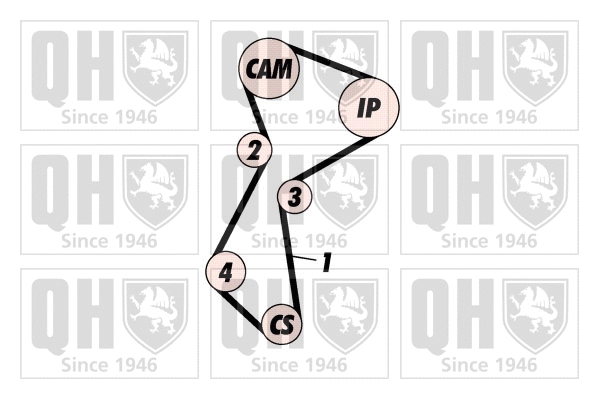 Timing Belt Kit (QBK266)