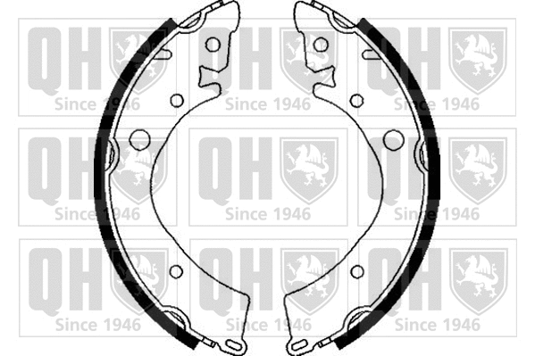 Brake Shoe Set (BS712)