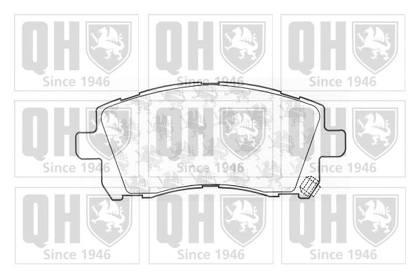 Brake Pad Set, disc brake (BP1180)
