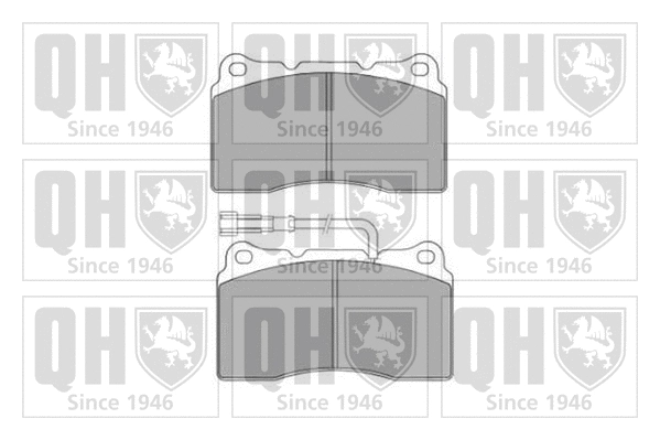 Brake Pad Set, disc brake (BP1501)