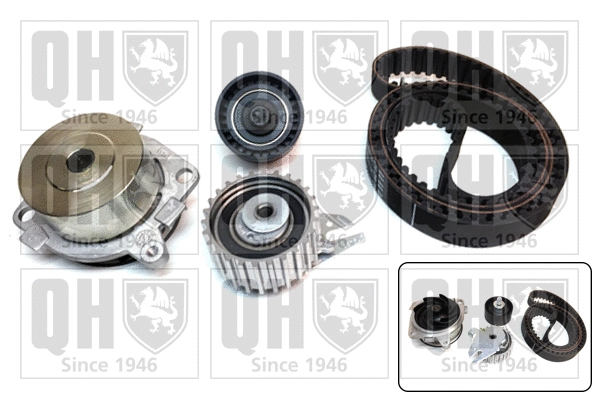 Water Pump & Timing Belt Kit (QBPK5870)