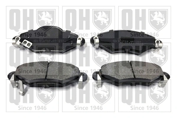 Brake Pad Set, disc brake (BP1416)