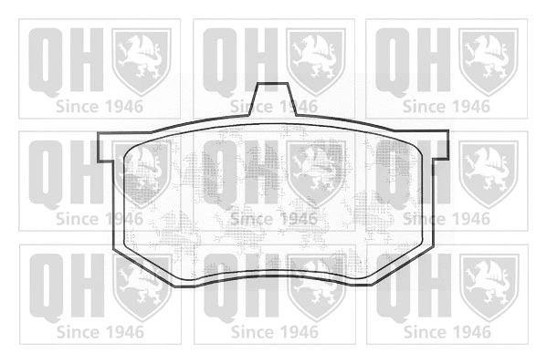 Brake Pad Set, disc brake (BP583)