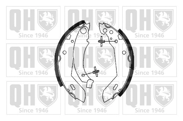 Brake Shoe Set (BS681)