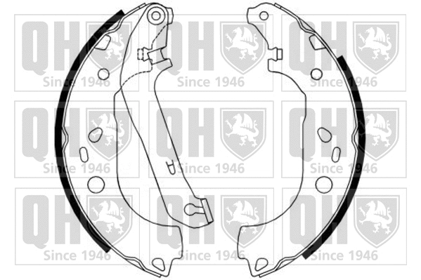 Brake Shoe Set (BS1171)