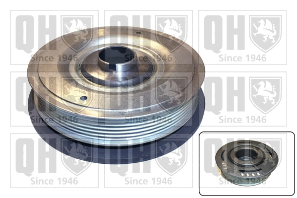 Belt Pulley, crankshaft (QCD73)