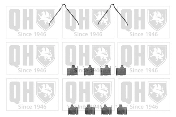 Accessory Kit, disc brake pad (BFK697)