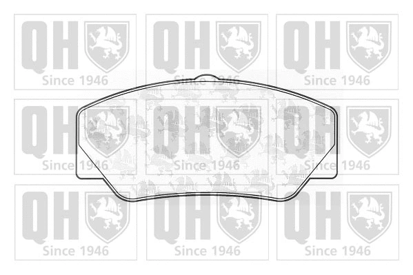Brake Pad Set, disc brake (BP406)