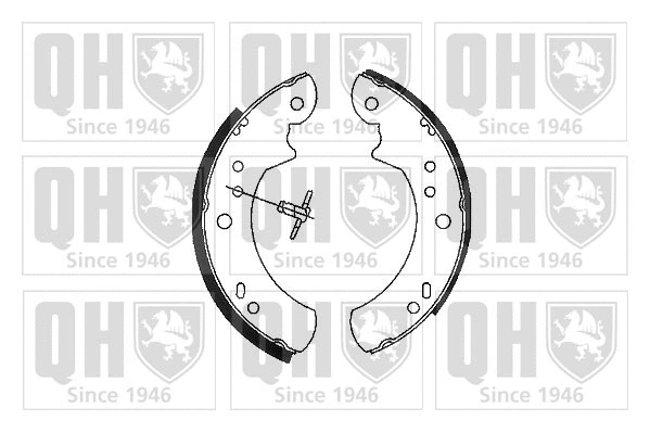 Brake Shoe Set (BS721)