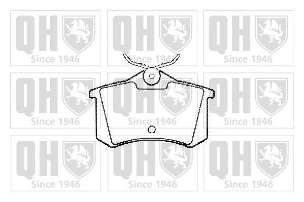 Brake Pad Set, disc brake (BP1008)