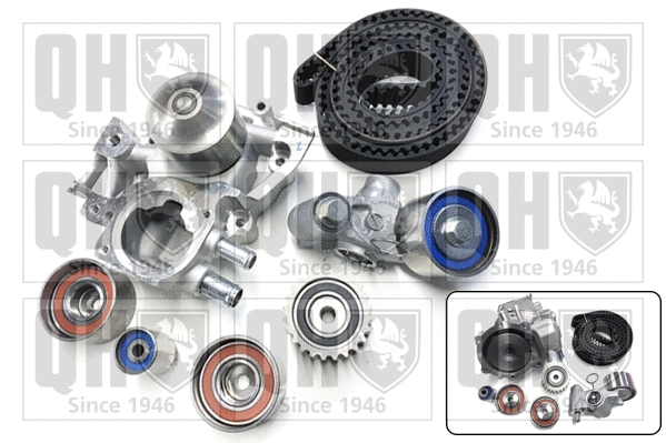 Water Pump & Timing Belt Kit (QBPK7721)