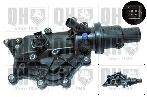 Thermostat, coolant (QTH657K)