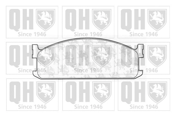 Brake Pad Set, disc brake (BP373)