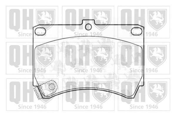 Brake Pad Set, disc brake (BP567)