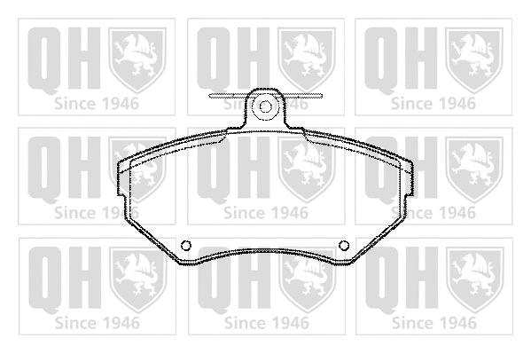 Brake Pad Set, disc brake (BP1063)