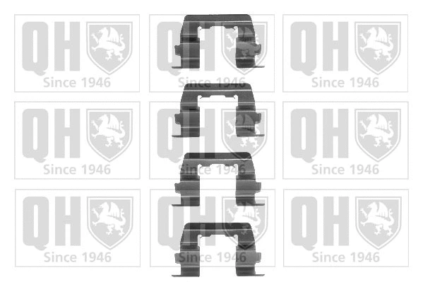Accessory Kit, disc brake pad (BFK667)