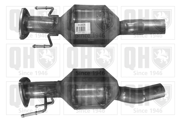 Catalytic Converter (QCAT80406H)