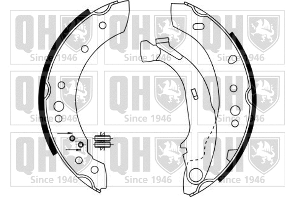 Brake Shoe Set (BS1130)
