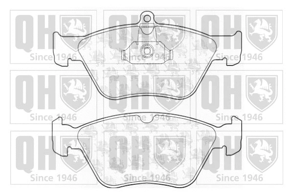 Brake Pad Set, disc brake (BP793)